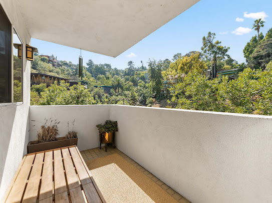 Exterior of Quail Drive, a furnished 4-bedroom home in Mount Washington with canyon views, available for insurance and corporate housing